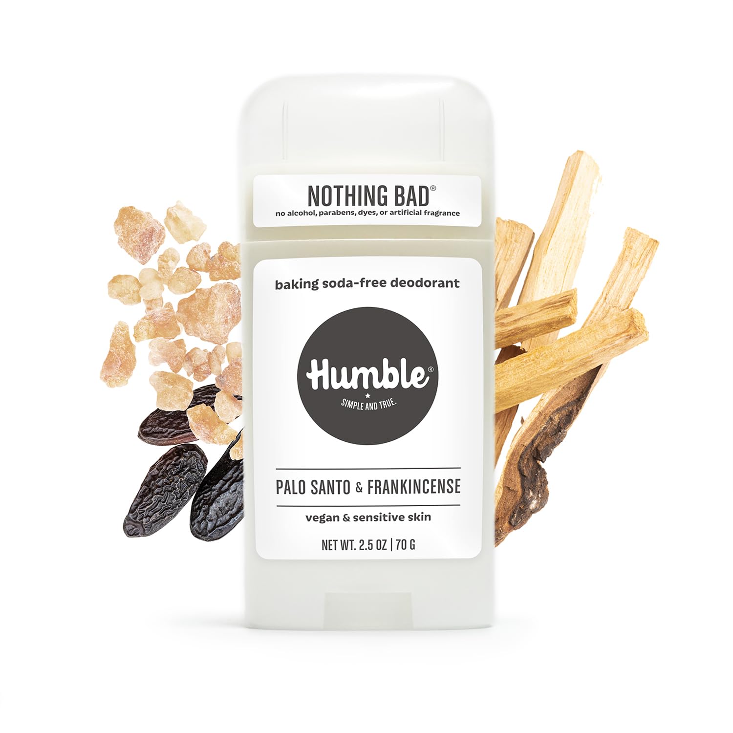 Humble Brands sensitive-skin formula uses gentle wax and oils