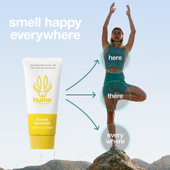 Hume Supernatural aluminum-free formulation prioritizes skin comfort without harsh metals.
