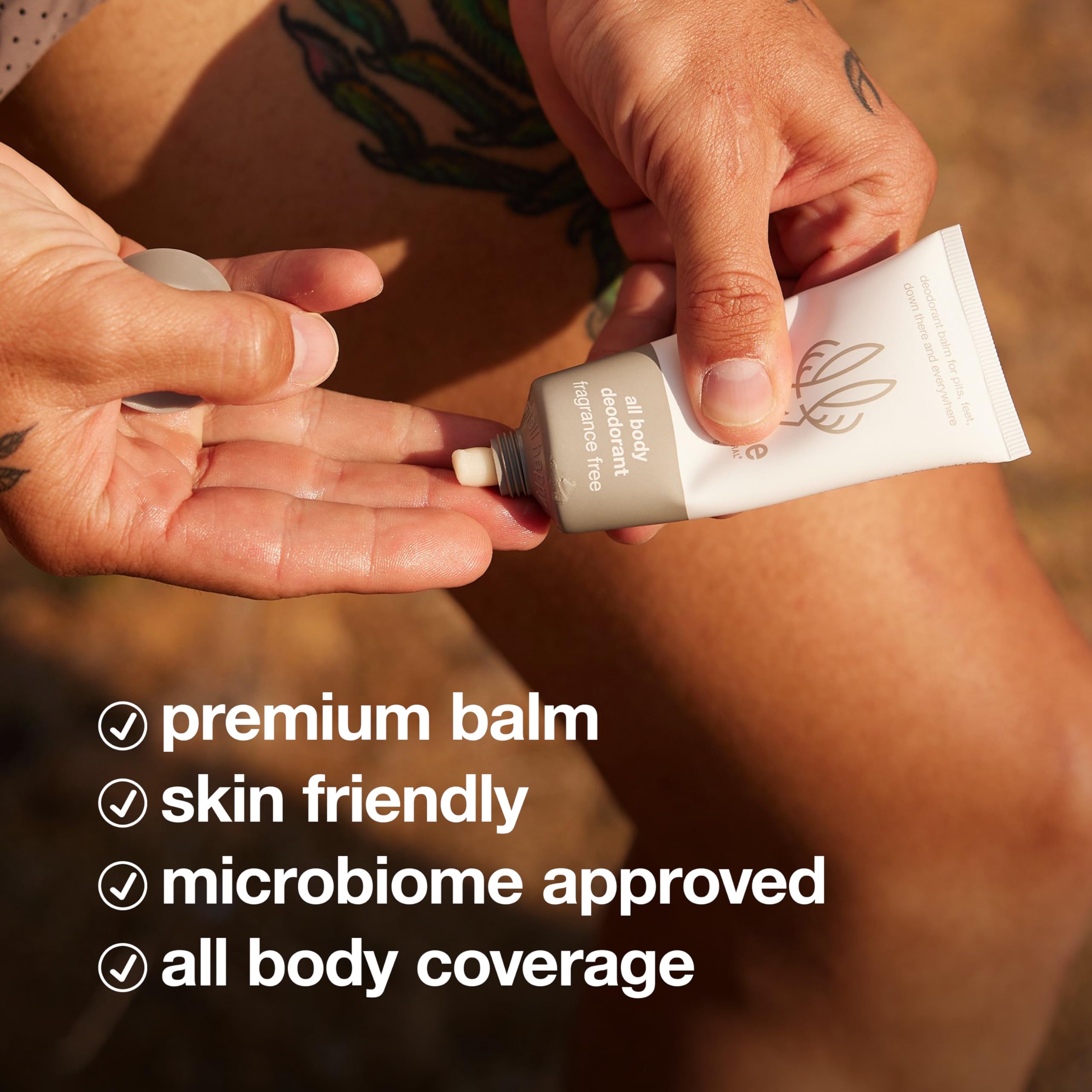 HUME SUPERNATURAL dermatologist-tested label indicating skin safety