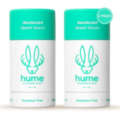 Hume Supernatural Desert Bloom roll-on 2-pack packshot for long-lasting freshness