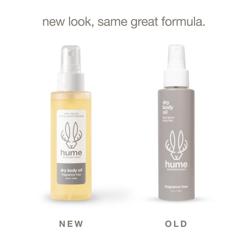 HUME SUPERNATURAL spray dispense action enables even coverage for all skin types