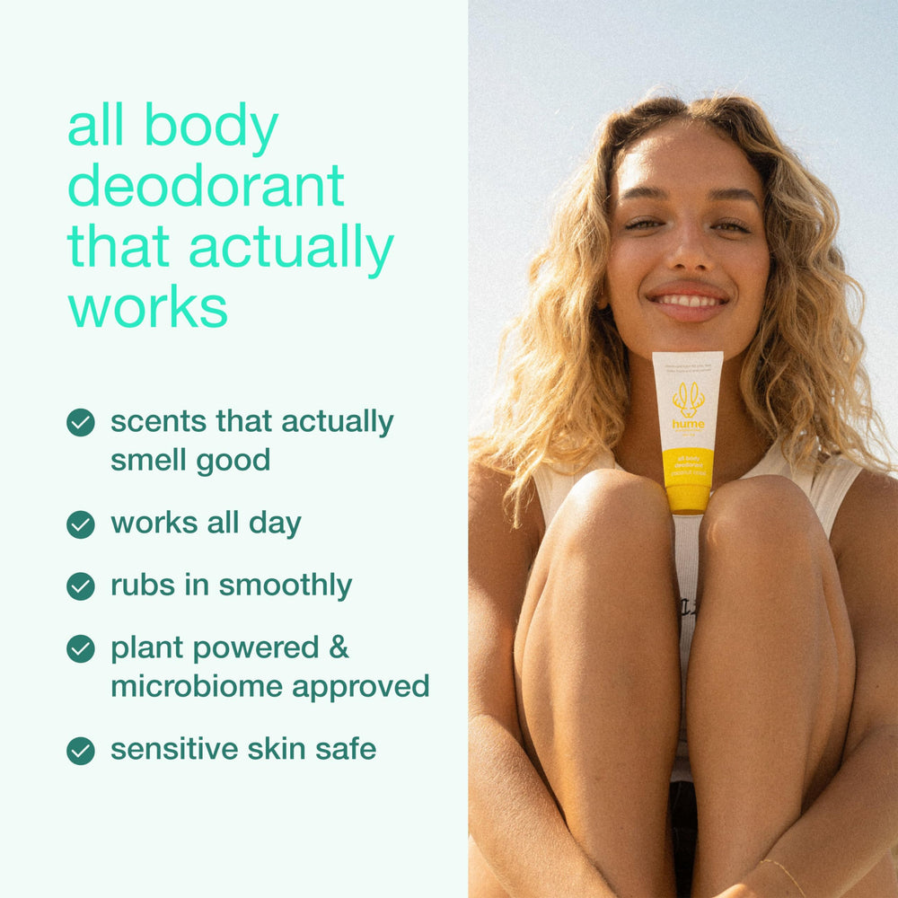 Hume Supernatural full-body odor protection demonstrates long-lasting, lightweight defense against daily scents.