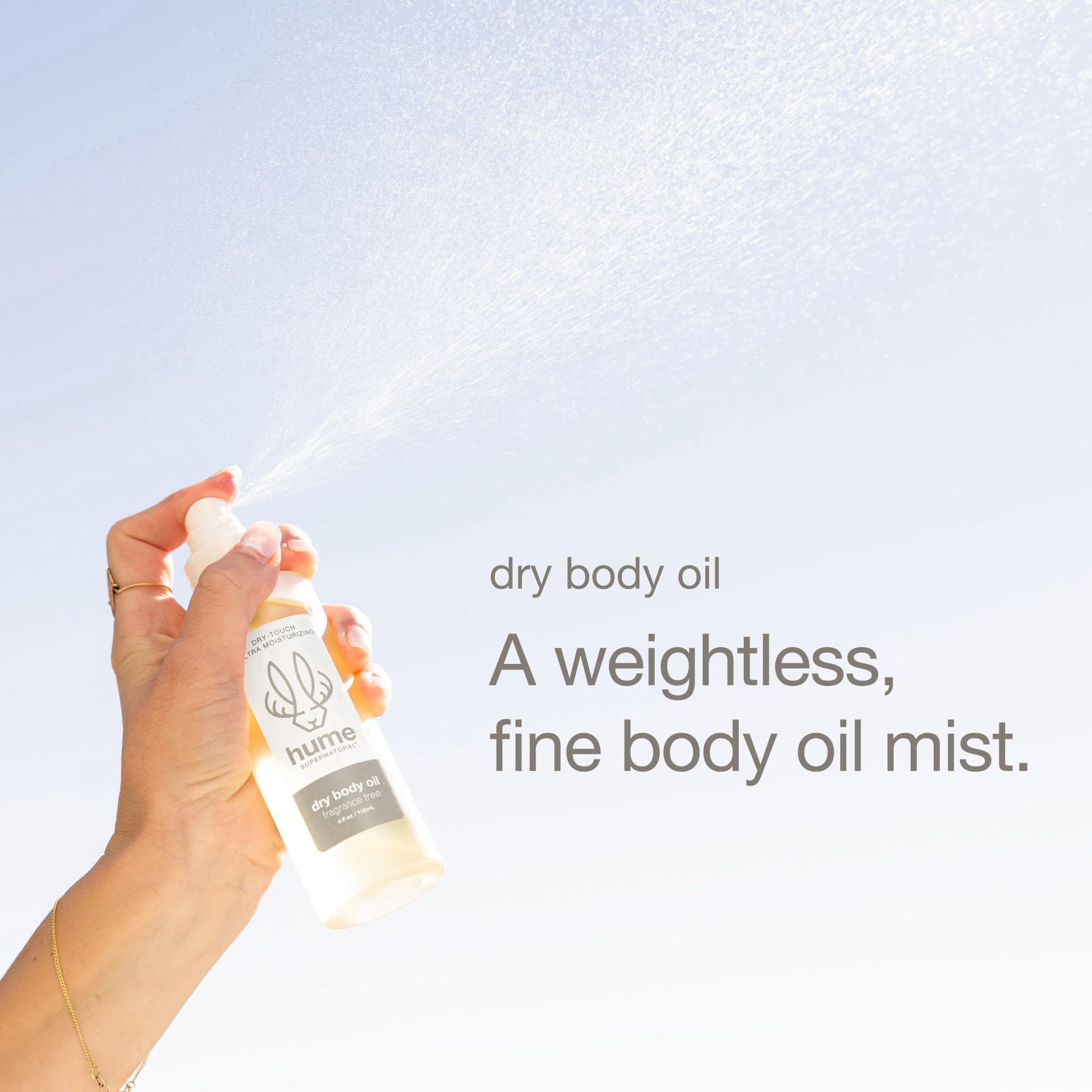 HUME SUPERNATURAL olive oil triglycerides texture, nourishing nutrients for skin.