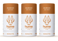 Hume Supernatural Out West 3-pack front view for long-lasting freshness.