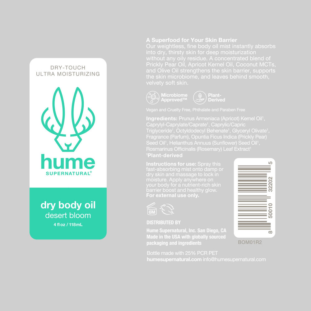 HUME SUPERNATURAL soft glow image emphasizes lasting hydration and a healthy sheen
