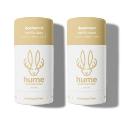 HUME Supernatural Vanilla Daze deodorant stick for aluminum-free freshness.