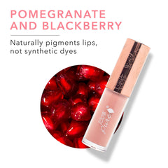 100% PURE Naked lip gloss non-sticky silky texture for comfortable wear.
