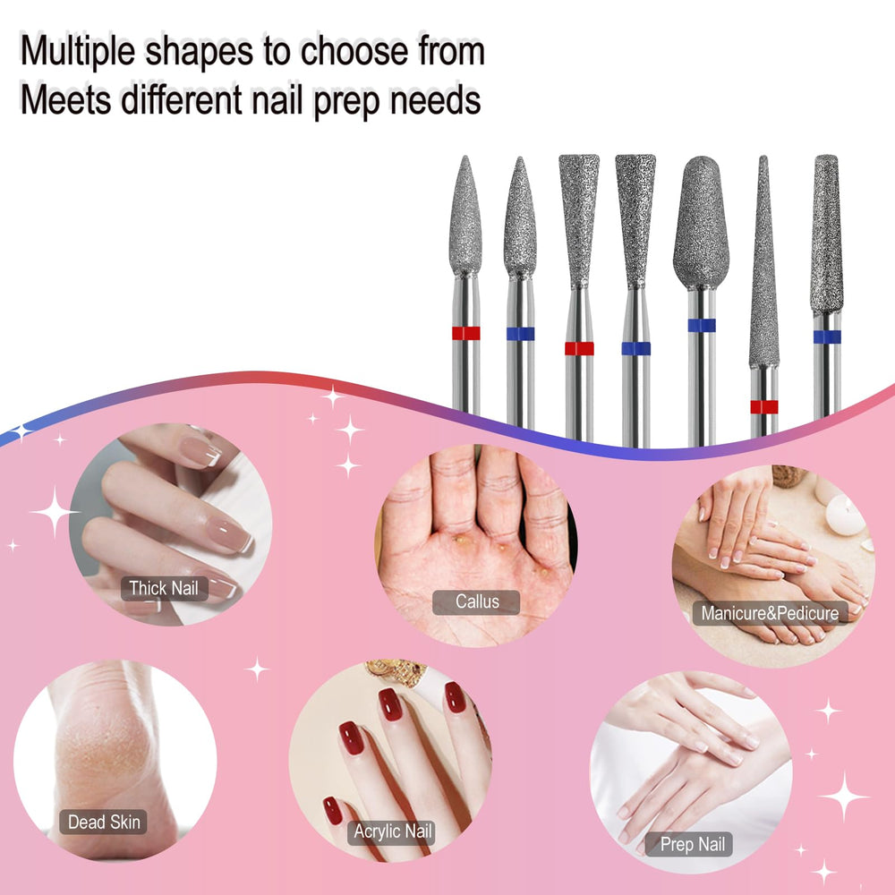 HungGato professional grade bit for precise nail shaping