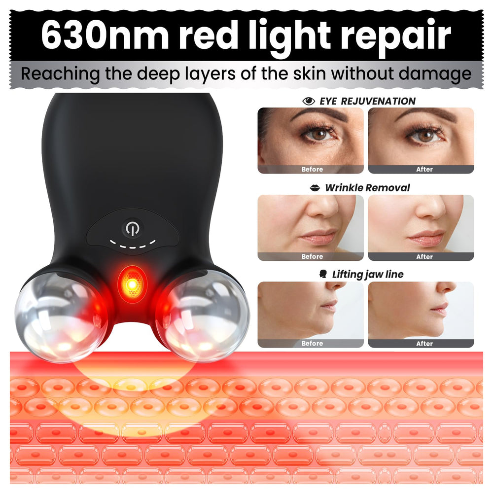 Compact, portable design ideal for on-the-go skincare routines