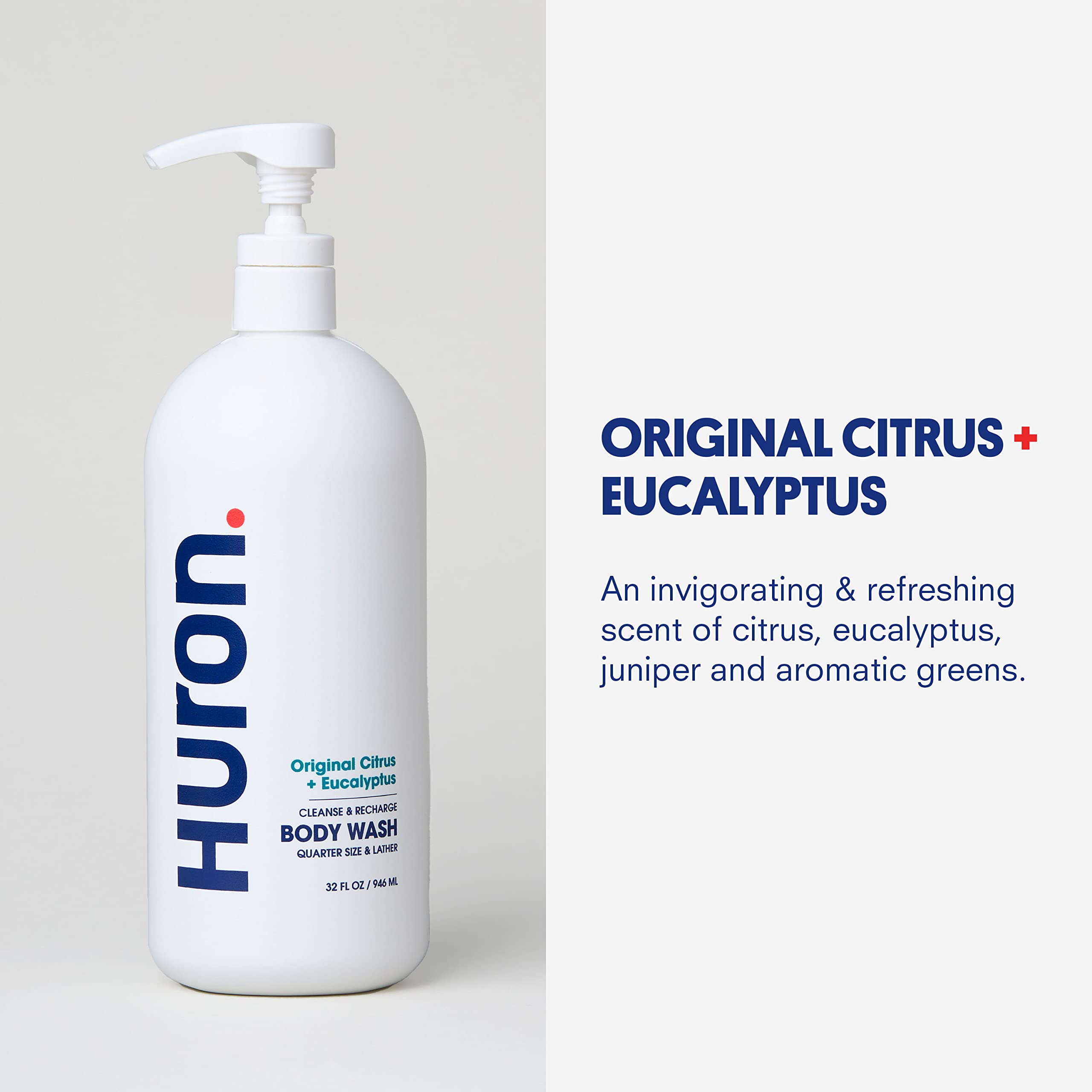 Huron nourishing oils coconut pump bottle highlights hydrating formula for smoother skin