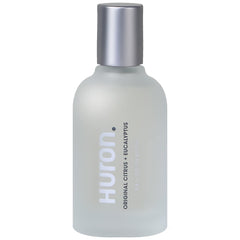 Huron Men’s Cologne bottle front, sleek design for everyday wear.