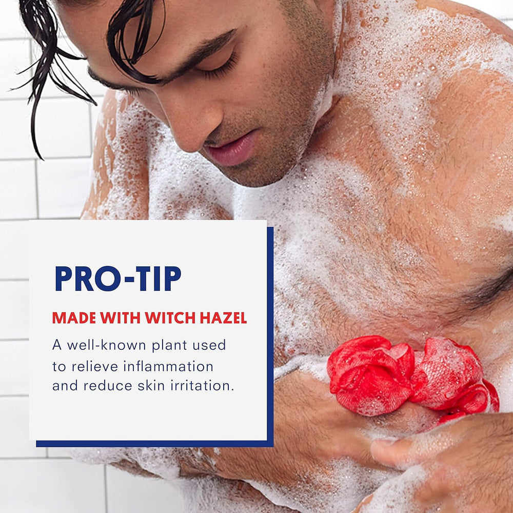Close-up of Vitamin E in Huron body wash highlighting skin nourishment.