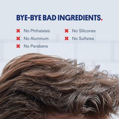 Huron conditioner bottle providing lightweight nourishment for dull or frizzy hair.