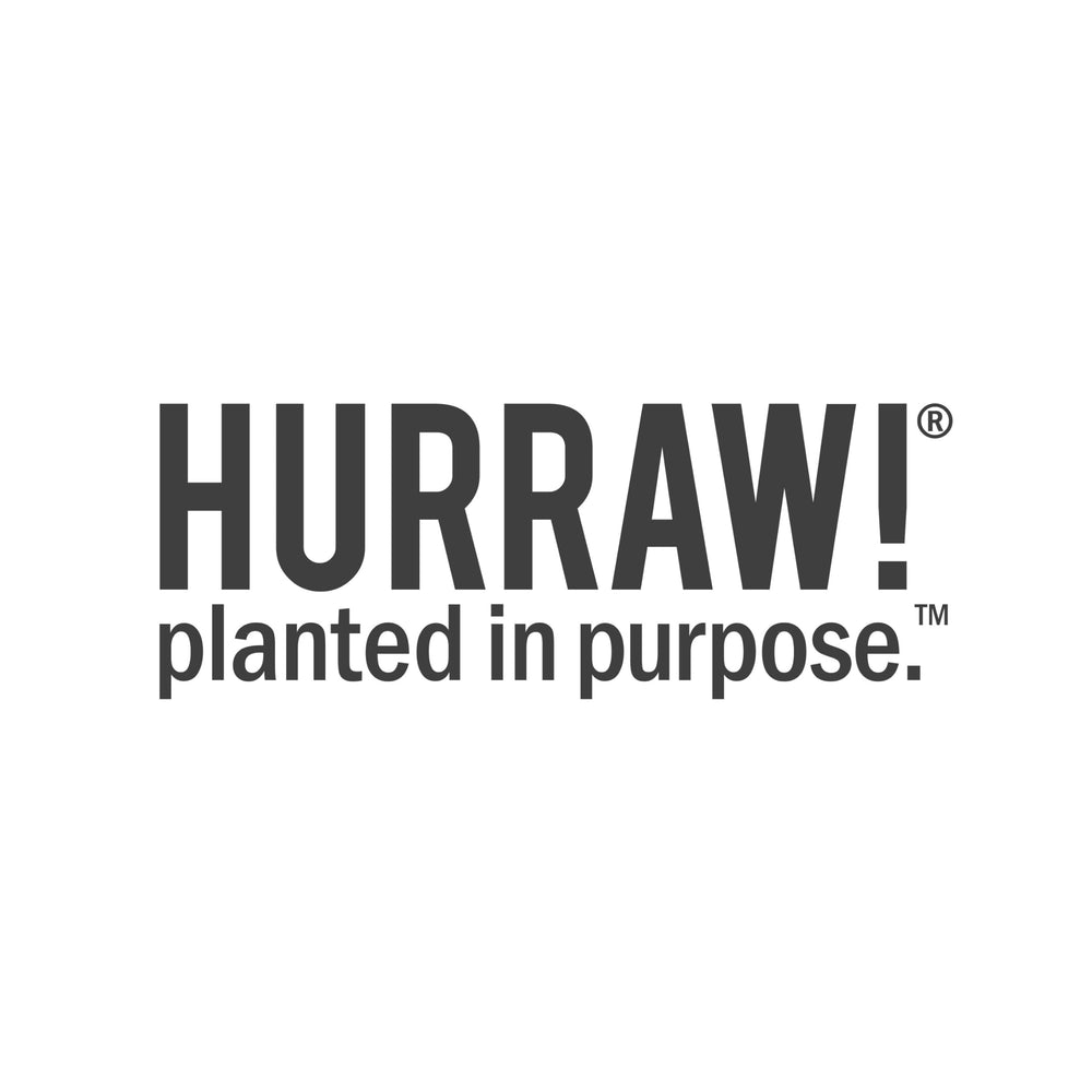HURRAW Earl Grey lip balm outer box, premium three pack gift presentation