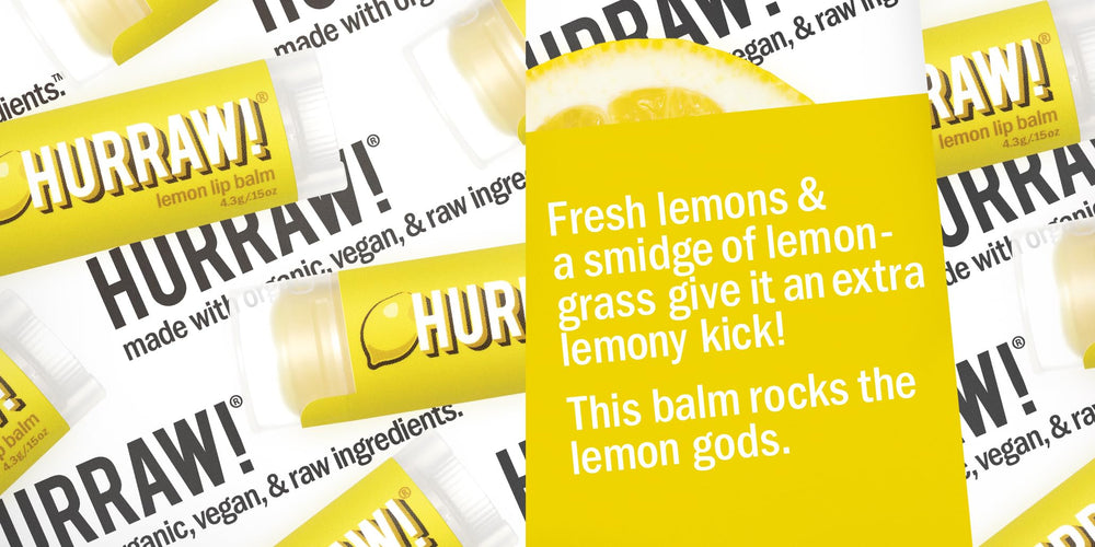 Smooth, even application shown on Hurraw! Lemon Balm swatch.