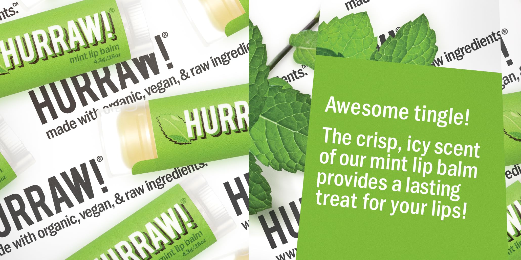 Hurraw Three-pack packaging in a white pillow box for easy gifting.