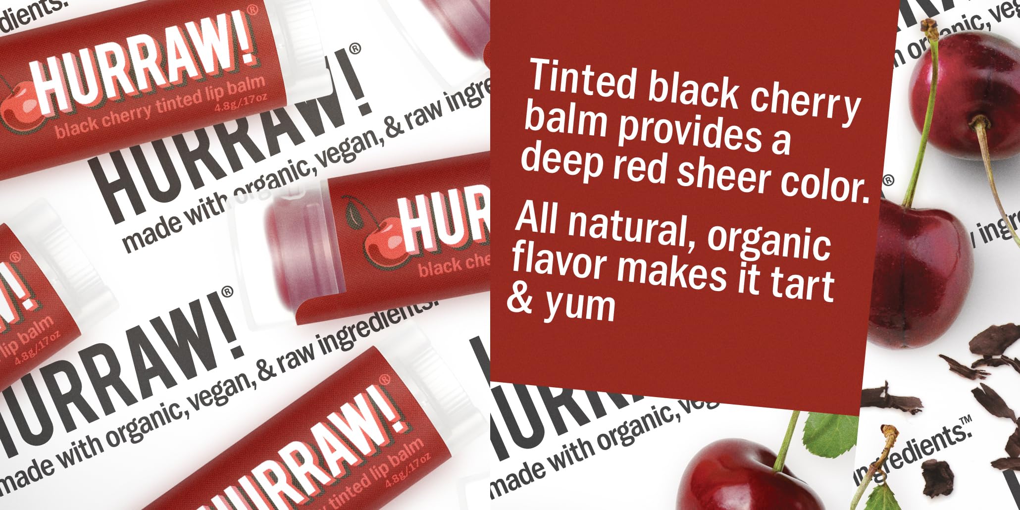 Hurraw! lip balm made in Montana USA with eco-conscious production.
