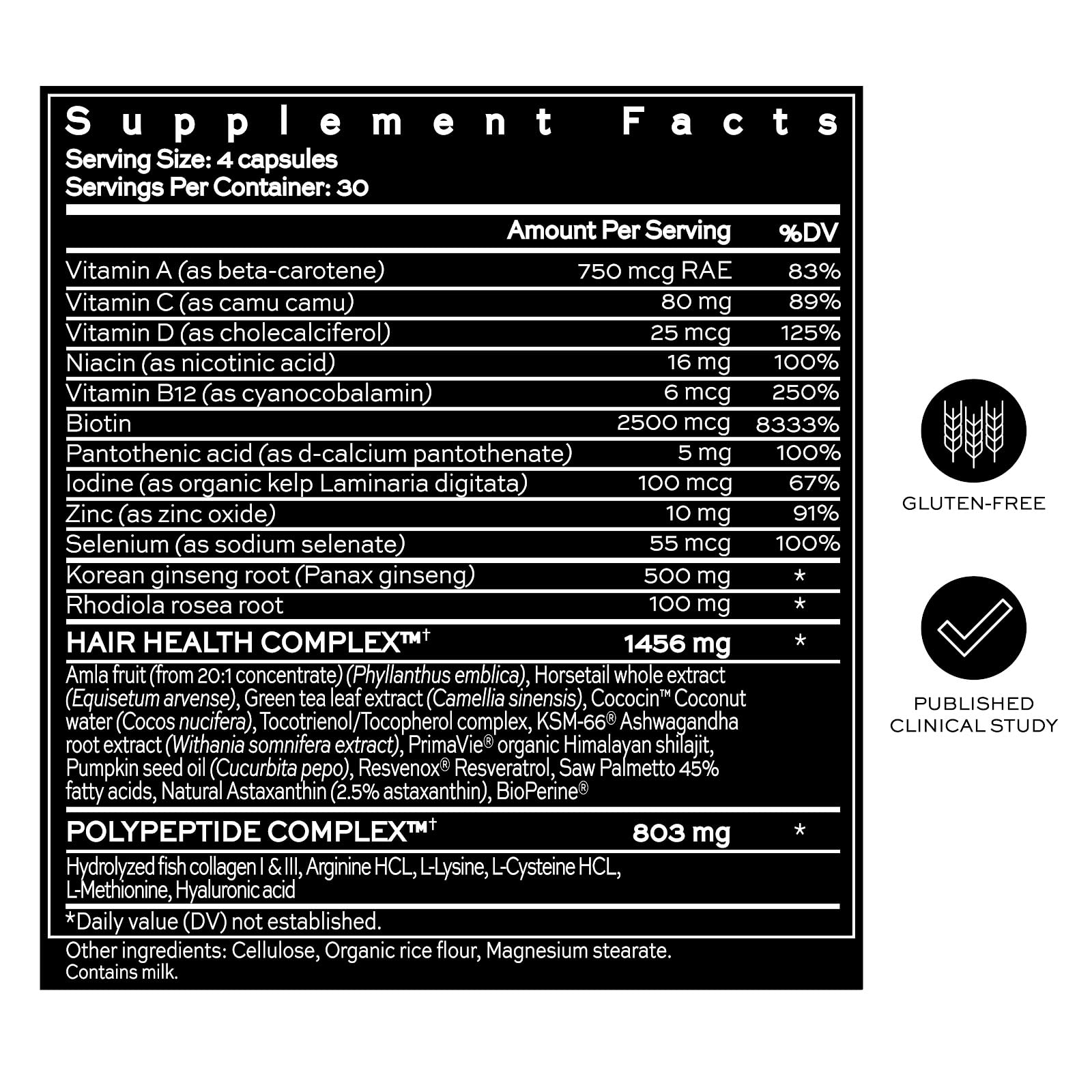 Hush & Hush DeeplyRooted daily-dose packaging fits morning routine.