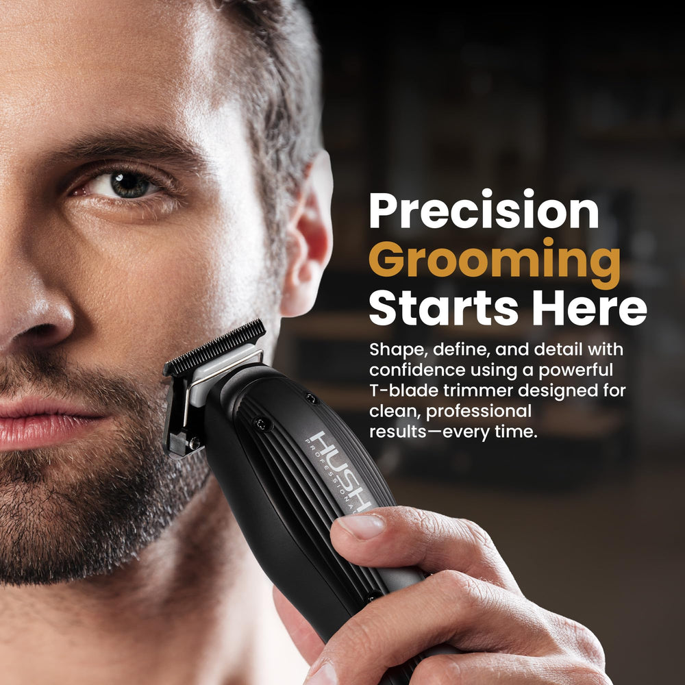 HUSH PROFESSIONAL barber-tools at home for professional results without a salon visit.