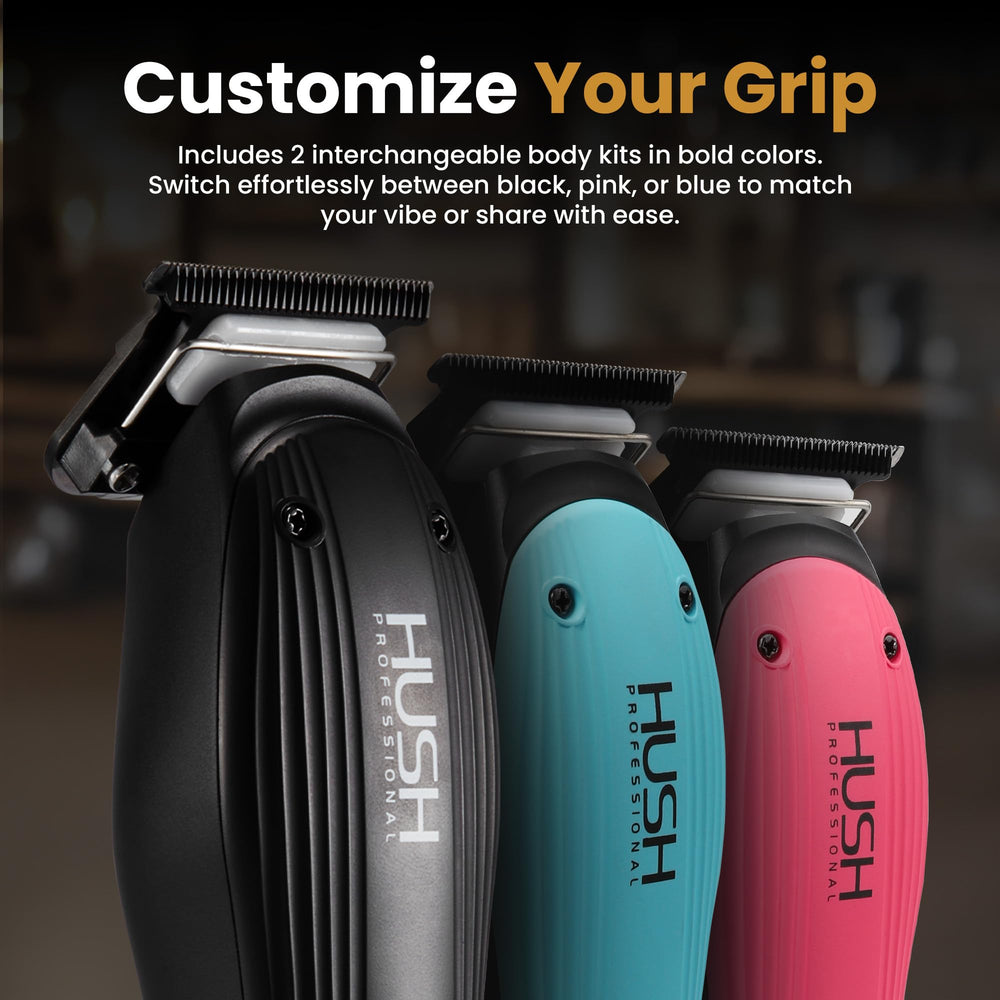 HUSH PROFESSIONAL durable design supports reliable men’s grooming over time.
