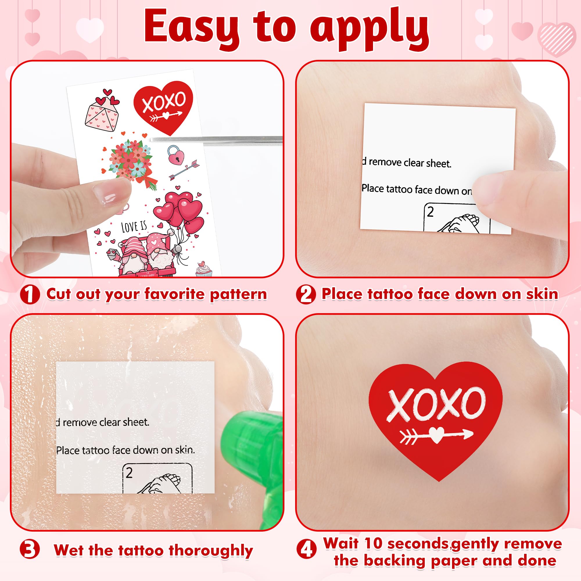 Huskein easy-application removal tattoos simplify gift and party prep.