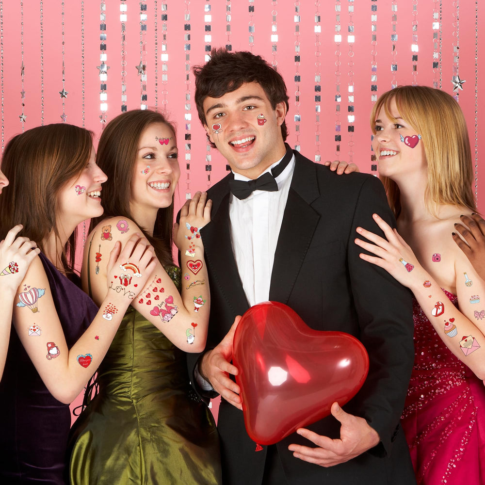 Huskein variety of luminous heart styles adds playful flair.