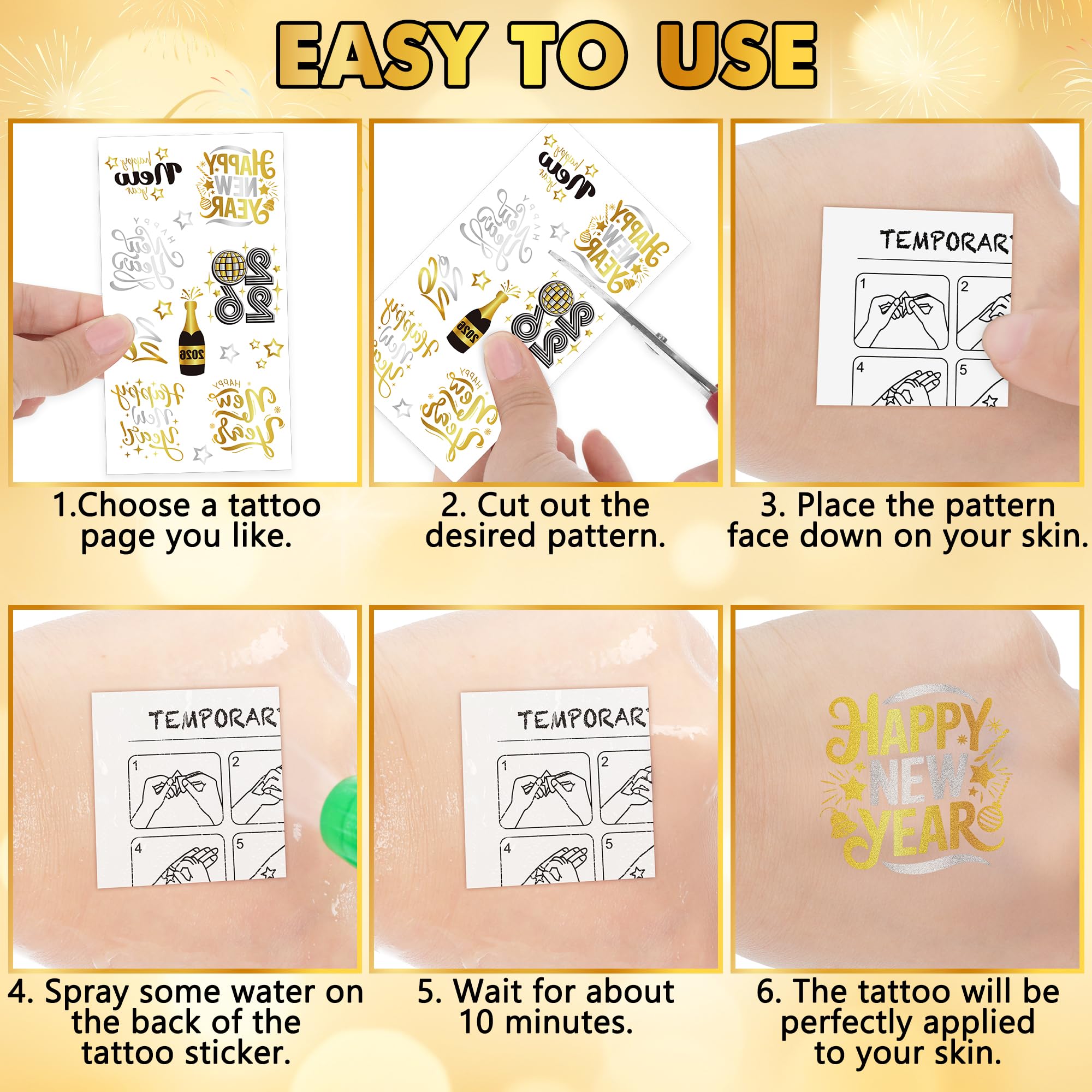 Huskein quick and easy application for mess-free tattoo results.