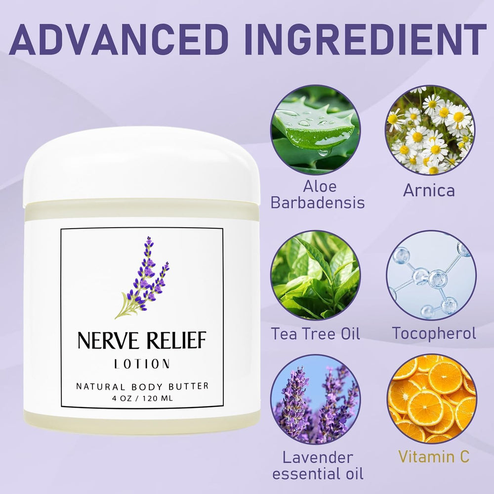 HUSPUR Neuropathy Cream for night routine helps relaxation before bed.