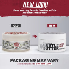 Hustle Butter Deluxe before-care application image demonstrating lubrication.