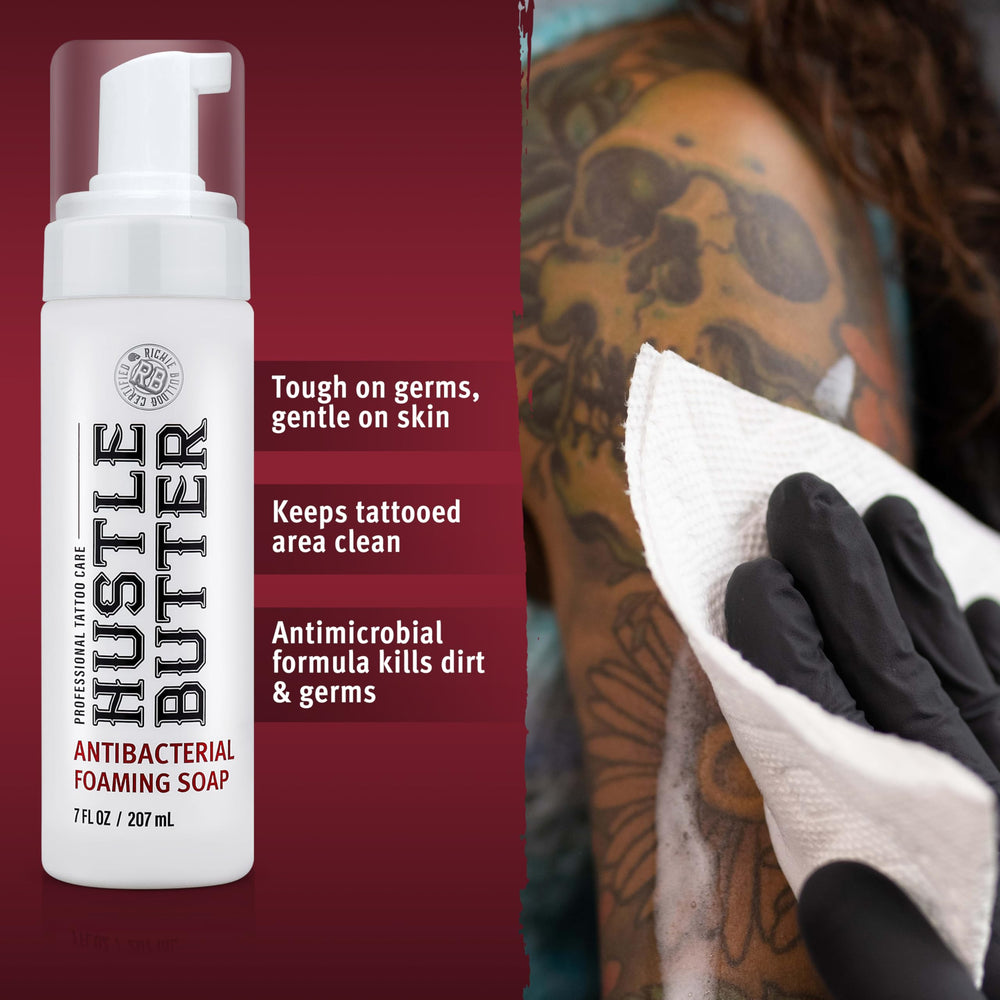 Hustle Butter Deluxe packaging label offers clear at-a-glance product details.
