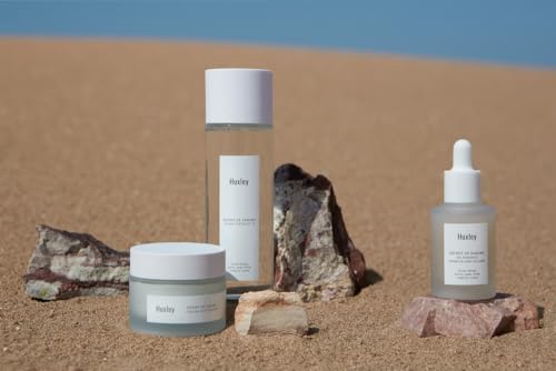 Huxley prickly pear seed oil on skin demonstrates lightweight hydration.