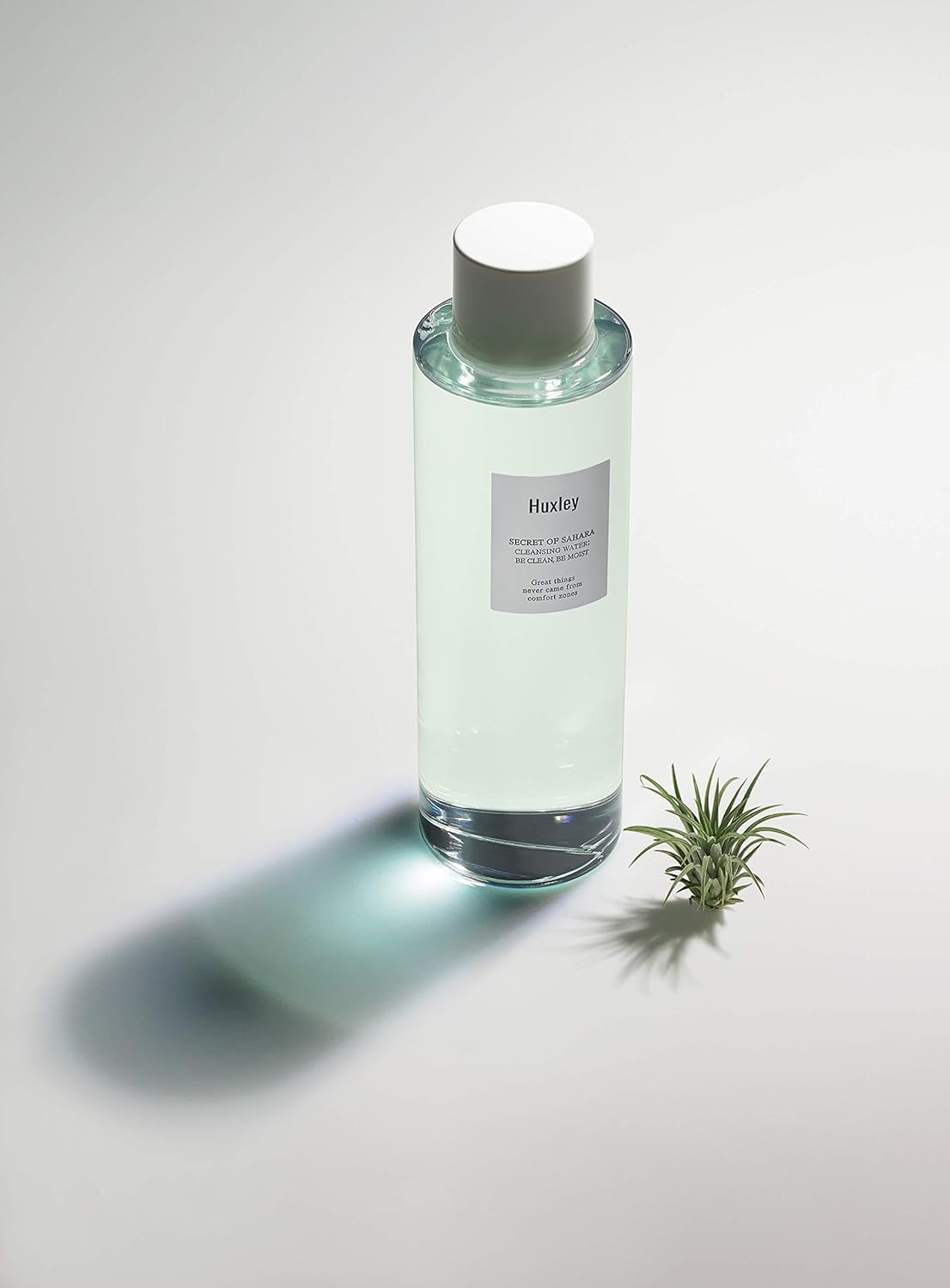 Centella and citrus in Huxley cleansing water for a revitalized feel