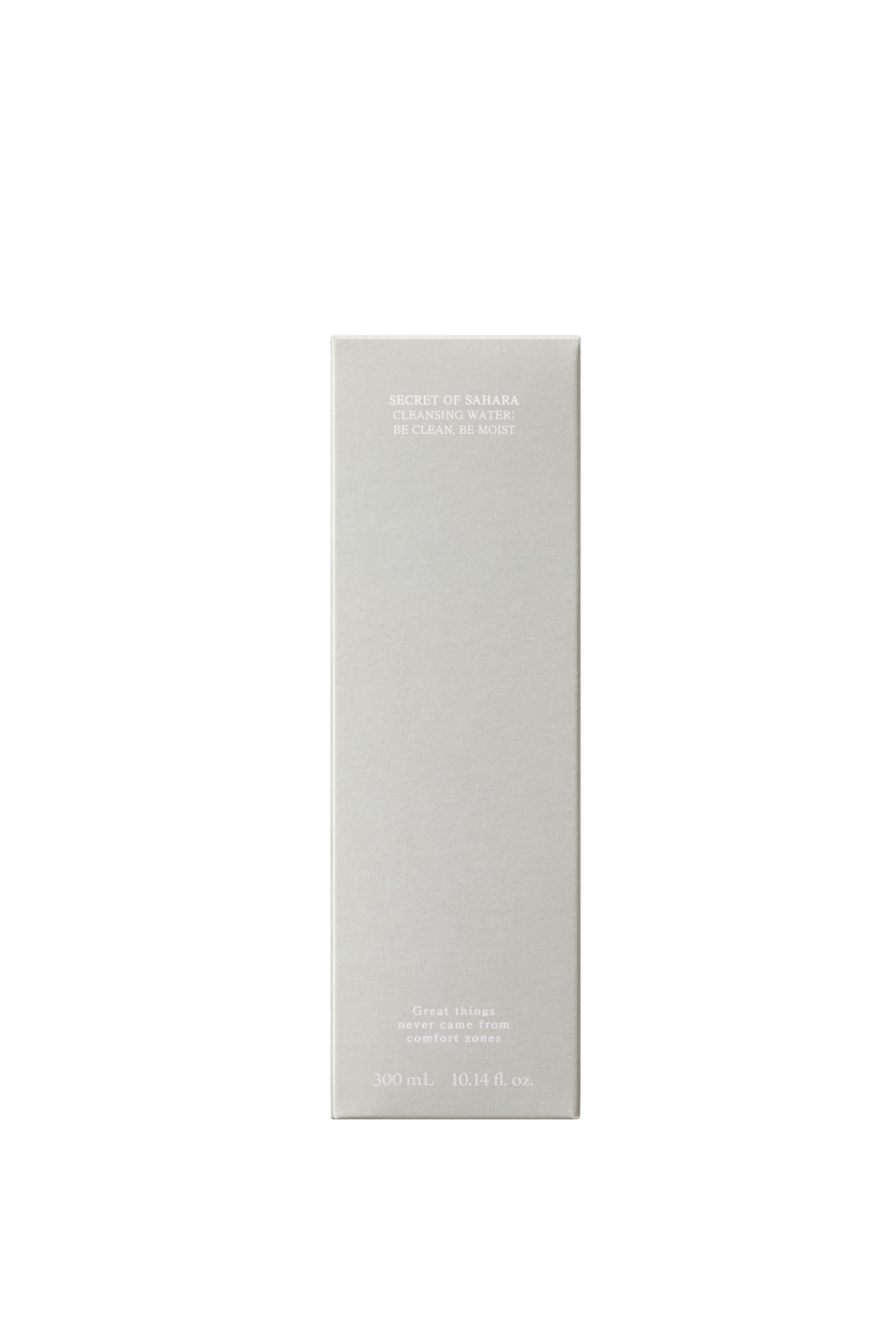 Huxley Secret of Sahara cleansing water with cactus extract for post-cleanse hydration