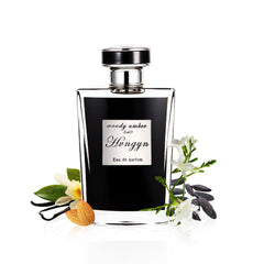 Hvngyn Floral Vanilla bottle back highlights premium packaging and branding