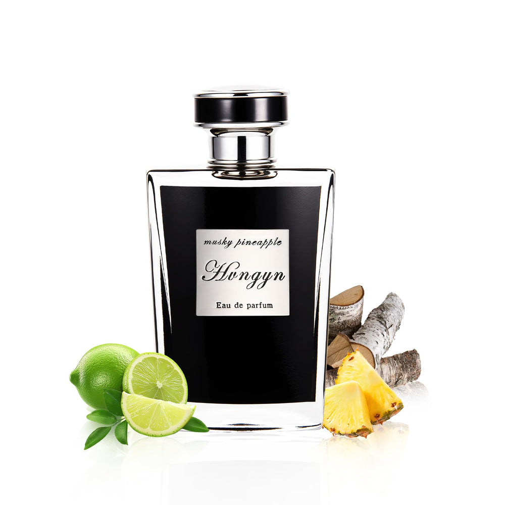 Hvngyn Musky Pineapple atomizer showcases smooth spray and lasting wear