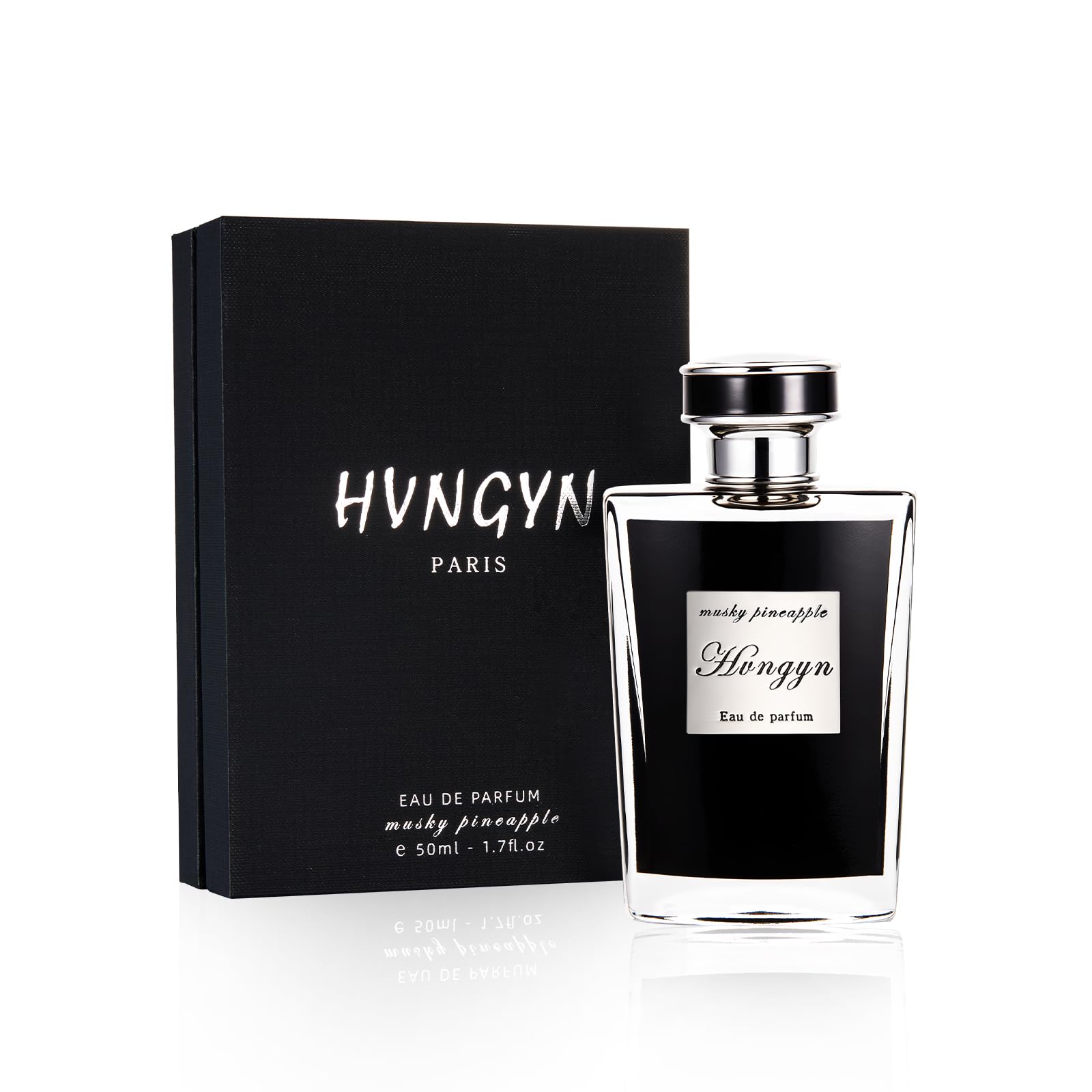Hvngyn Musky Pineapple bottle front highlights bold evening scent