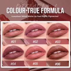Hxssll Dusty Rose Mauve Lip Crayon provides high pigment in a creamy velvet shade for daily wear.