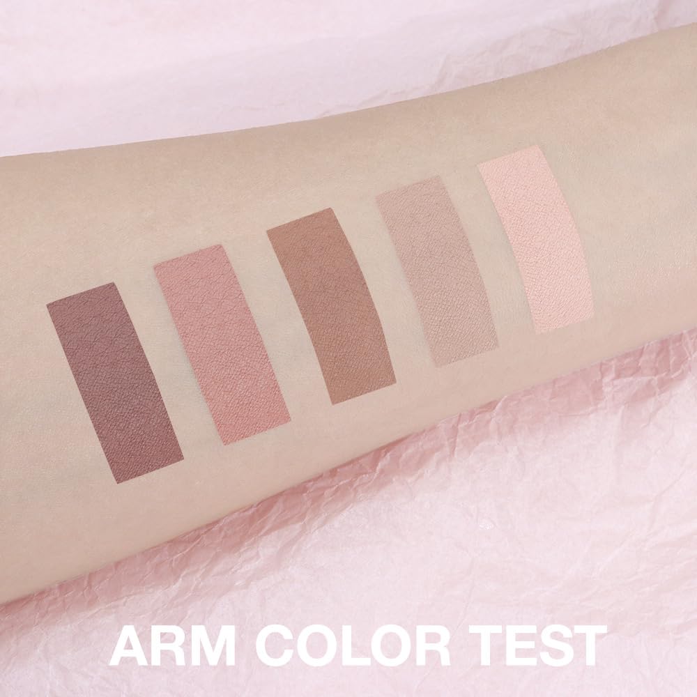 Hxssll Taupe shade adds natural depth and crease-friendly definition.