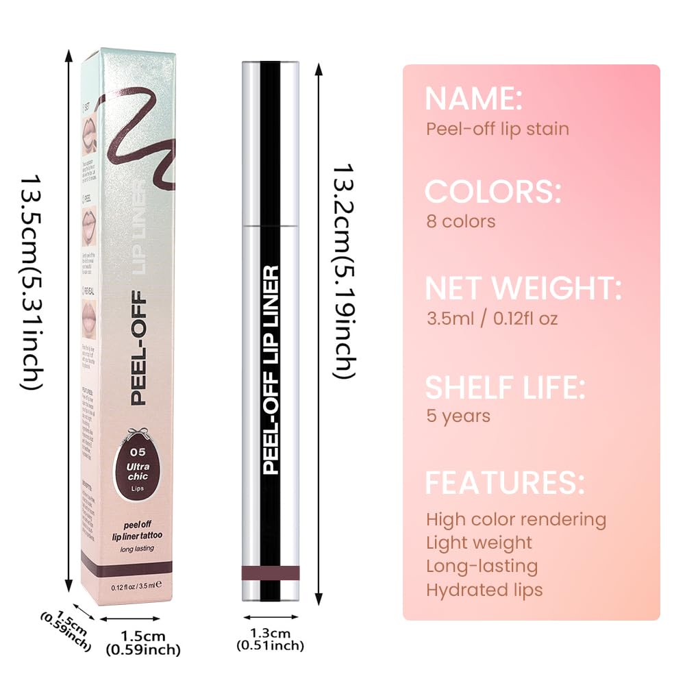 Hxssll waterproof transfer-proof lip tint resists smudges and transfers.