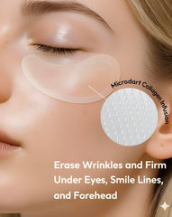 Hyaluronic Acid Collagen Micro Patches packaging with six patches.