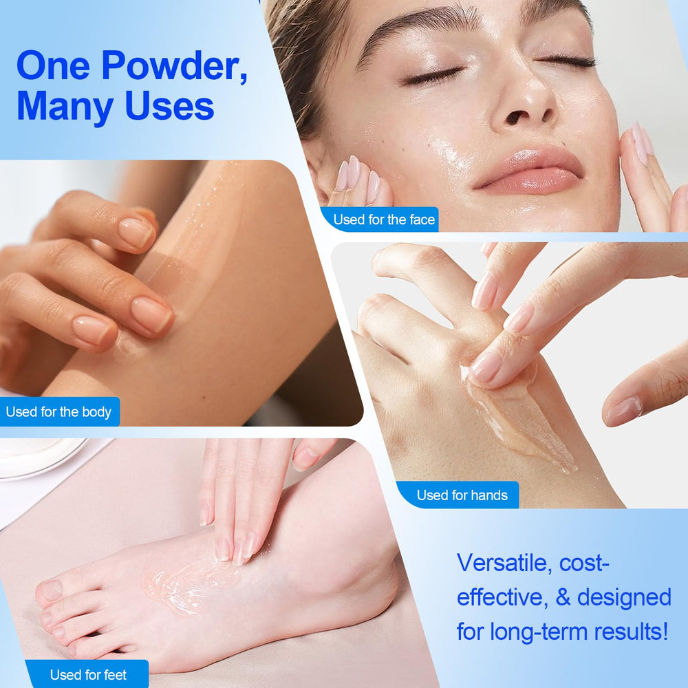 HA powder dissolves easily into toners for even hydration