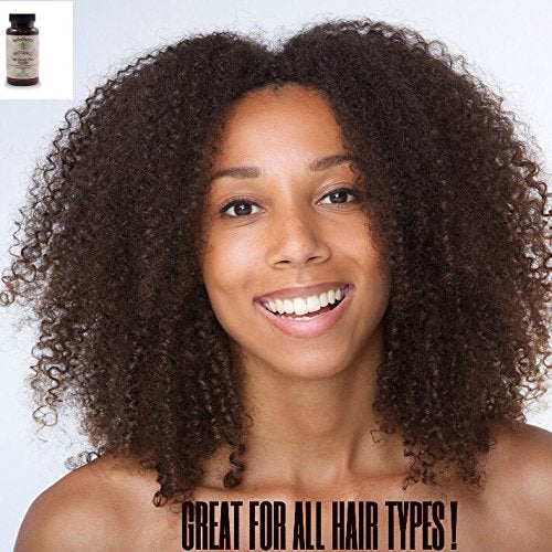 Hydratherma Naturals Hair Growth Plus ingredients chart highlighting 27 components.