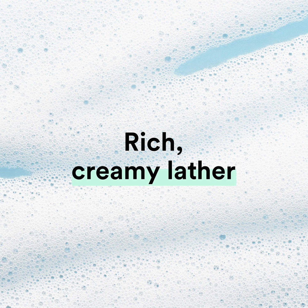 Suave Ocean Breeze hydrates skin with a rich, creamy lather.