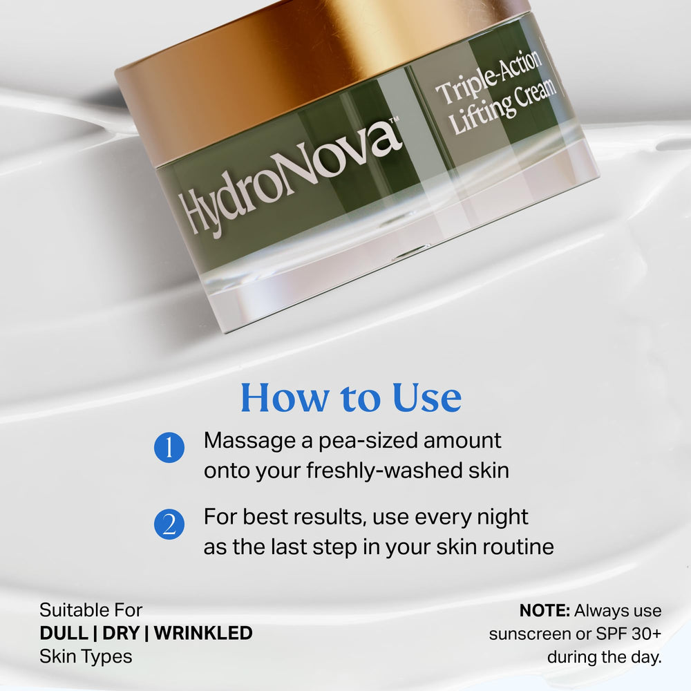HYDRONOVA bio-active ceramides moisturizer jar highlights deep hydration and long-lasting suppleness