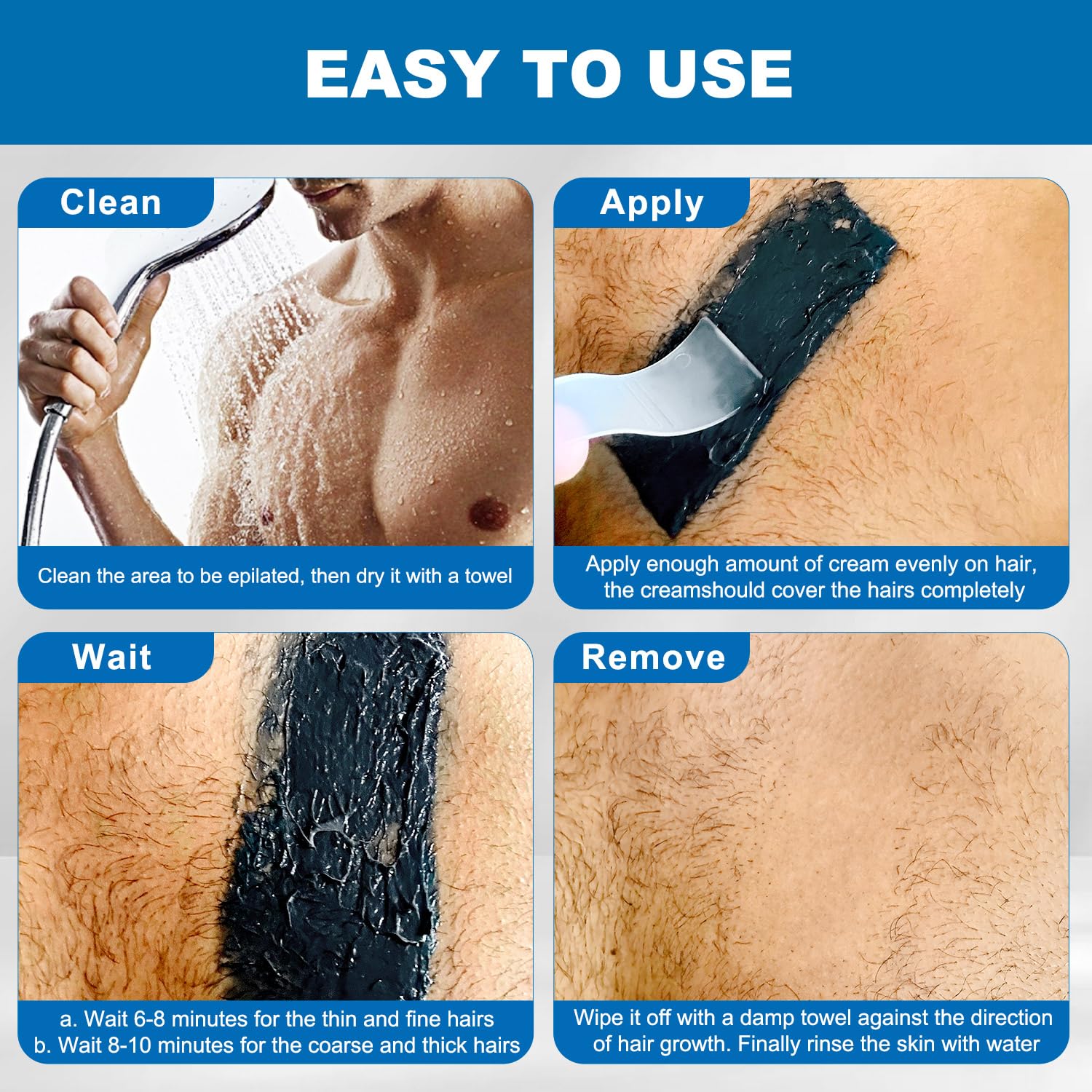 HYDROCEAN cream suitable for hard-to-reach back areas