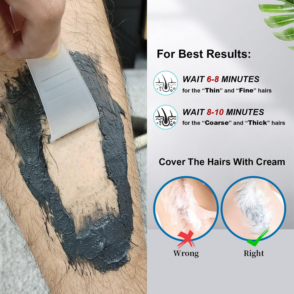 HYDROCEAN cream on leg skin delivering longer lasting smoothness