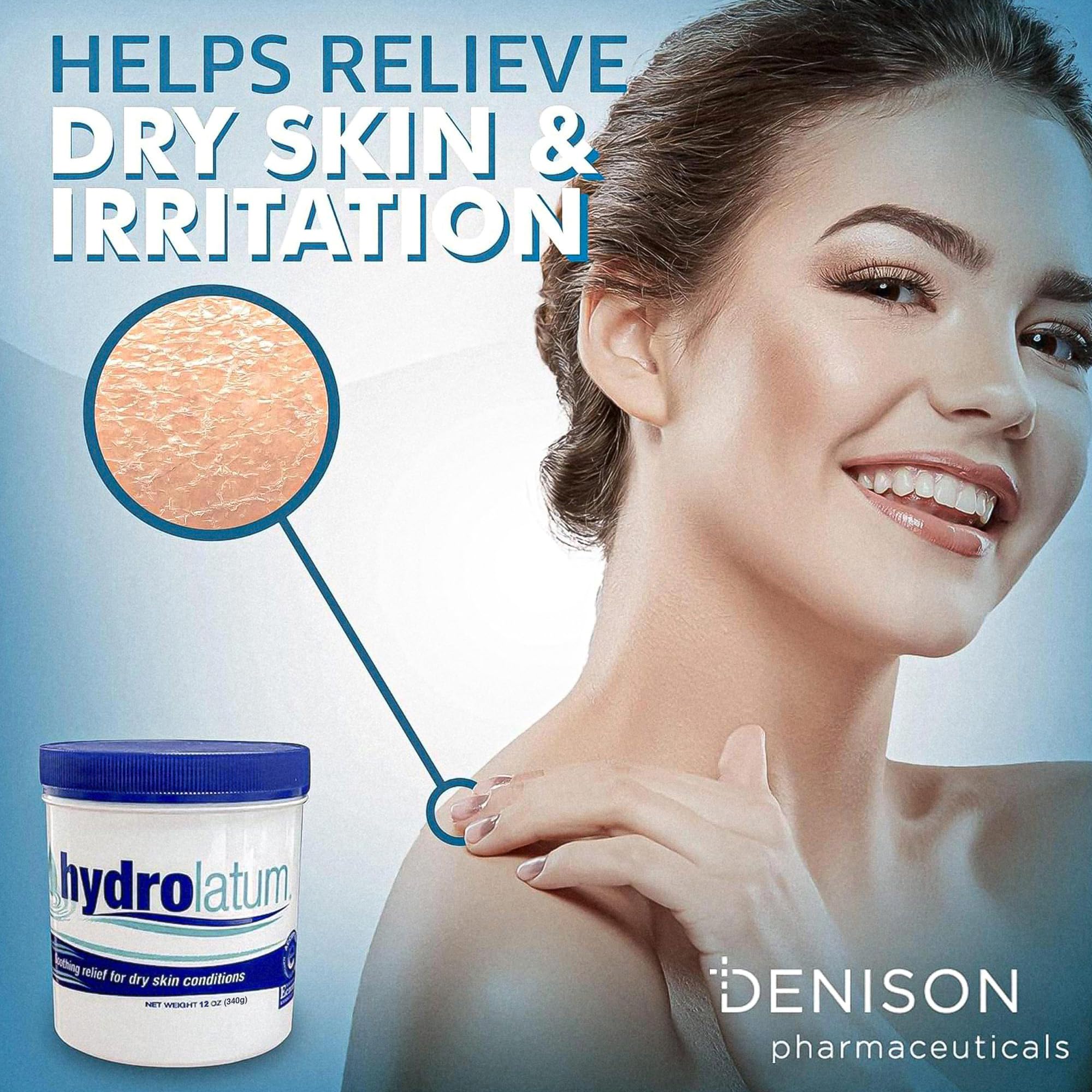Hydrolatum applying cream to hands demonstrates versatile daily care