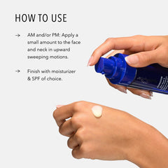 HydroPeptide HydroStem application morning routine with lightweight hydration