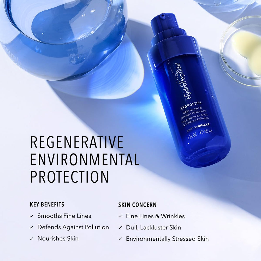 HydroPeptide HydroStem texture close-up shows fast absorbing serum