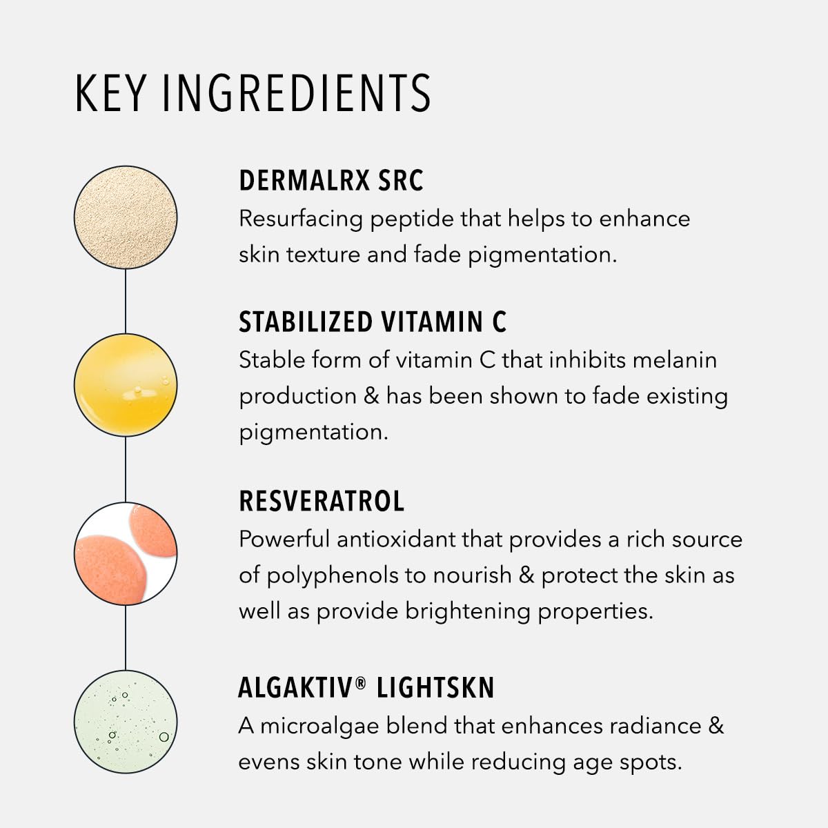 Morning skincare routine featuring HydroPeptide LumaPro-C application.